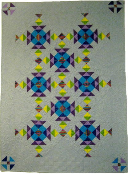 Clover Sunshine Quilt Pattern SQD-106 - Paper Pattern