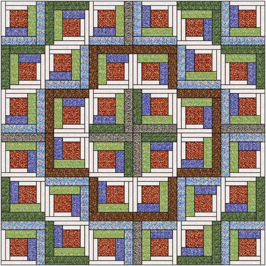 Loggie Quilt Pattern SQD-115 - Paper Pattern