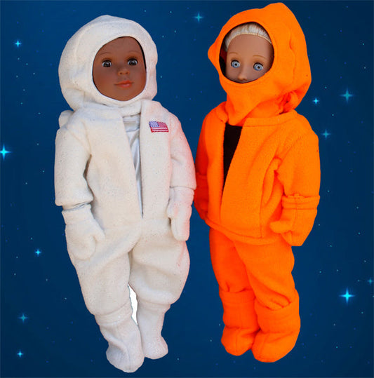 Astronaut Doll Clothes Pattern STEM-110 - Paper Pattern