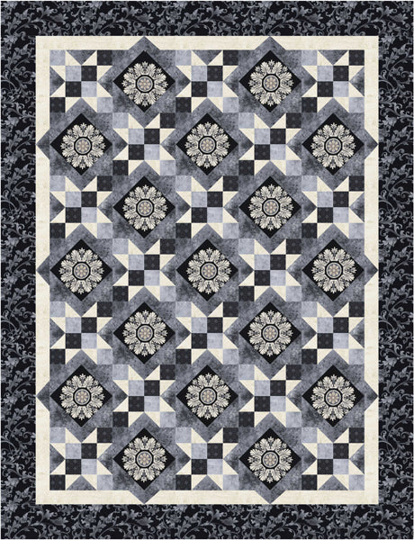 Royal Gems Quilt Pattern TL-04 - Paper Pattern