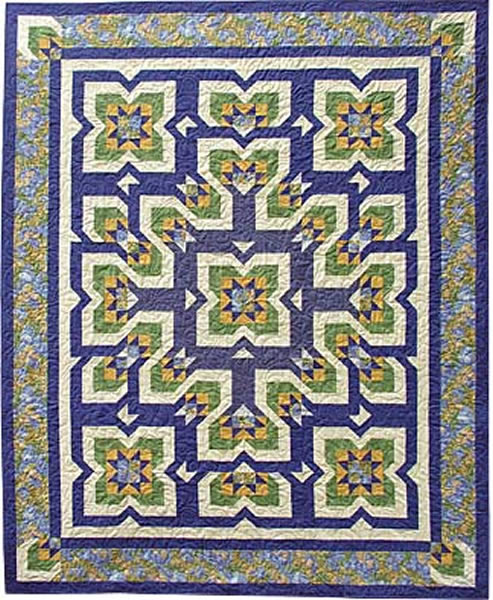 Mosaic Magic Quilt Pattern TL-06 - Paper Pattern