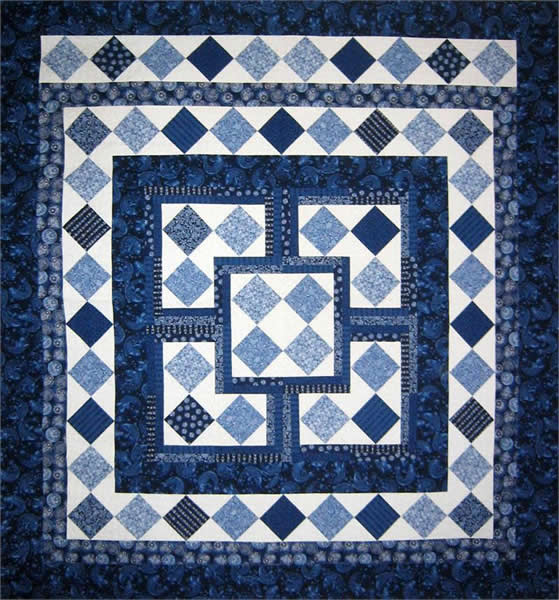 Zen Garden Quilt Pattern TL-106 - Paper Pattern