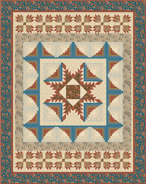 Prairie Star Quilt Pattern TL-108 - Paper Pattern