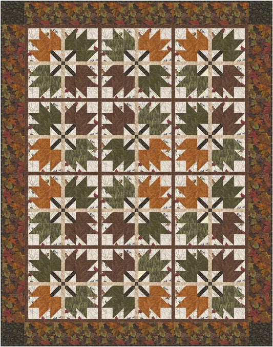 Autumn Splendor Quilt Pattern TL-20 - Paper Pattern