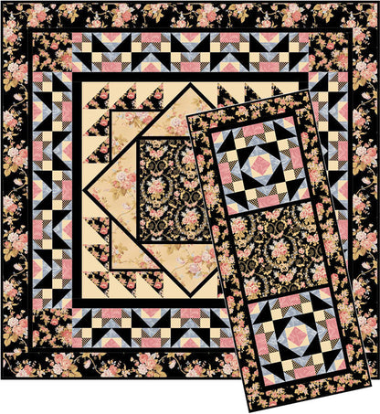 Crown of Roses Quilt Pattern TL-38 - Paper Pattern