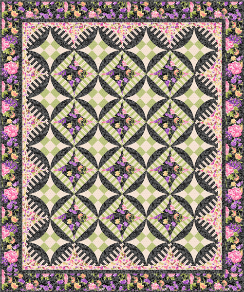 Veranda Quilt Pattern TL-46 - Paper Pattern