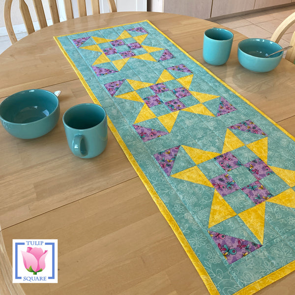 X Marks the Spot Table Runner  TS-595e - Downloadable Pattern