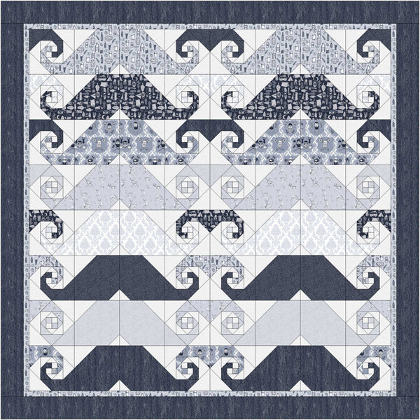 Moustache Quilt TTQ-102e - Downloadable Pattern
