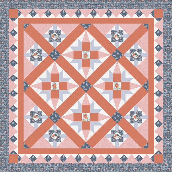 Queen of the Prairie Quilt Pattern TTQ-118 - Paper Pattern