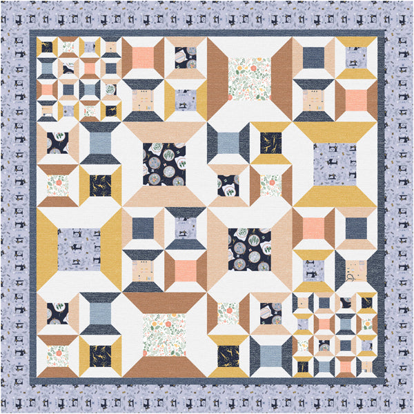 Bobbin Away Quilt Pattern TTQ-127 - Paper Pattern