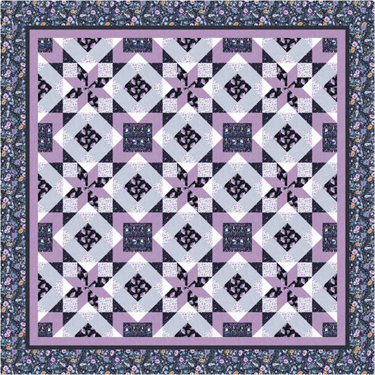 Luna Moth Quilt Pattern TTQ-129 - Paper Pattern