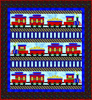 Dream Express Quilt TWW-0198e - Downloadable Pattern