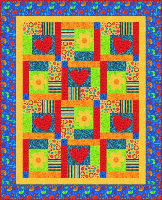 Happy Days Quilt TWW-0288e - Downloadable Pattern