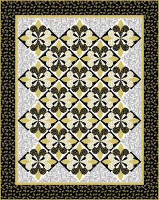 Modern Blooms Quilt TWW-0301Re - Downloadable Pattern