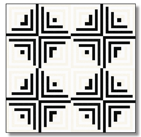 Optical Illusion Quilt TWW-0361Re - Downloadable Pattern