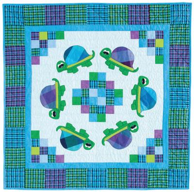 Totally Turtles Quilt TWW-0366Re - Downloadable Pattern