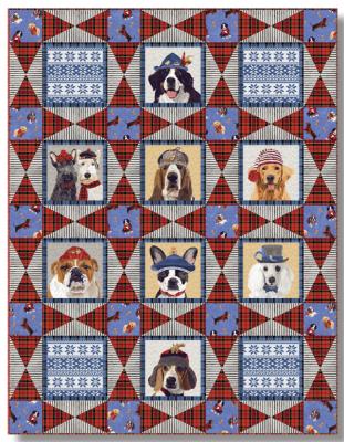 Top Dogs Quilt TWW-0515e - Downloadable Pattern