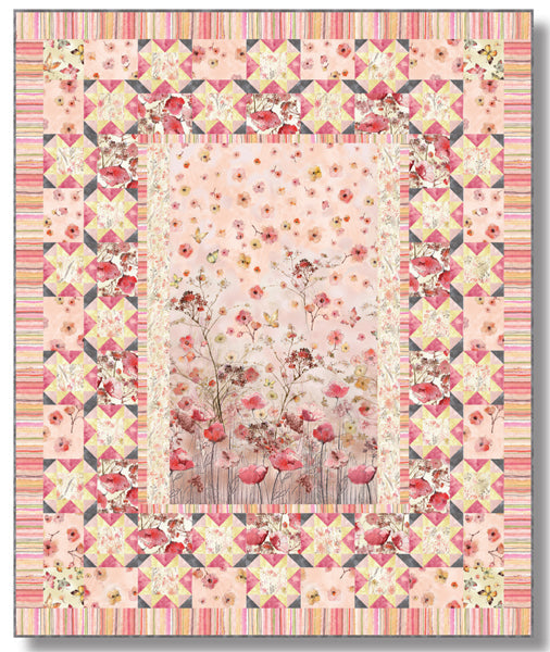 Spring at Sunset Quilt TWW-0523e - Downloadable Pattern