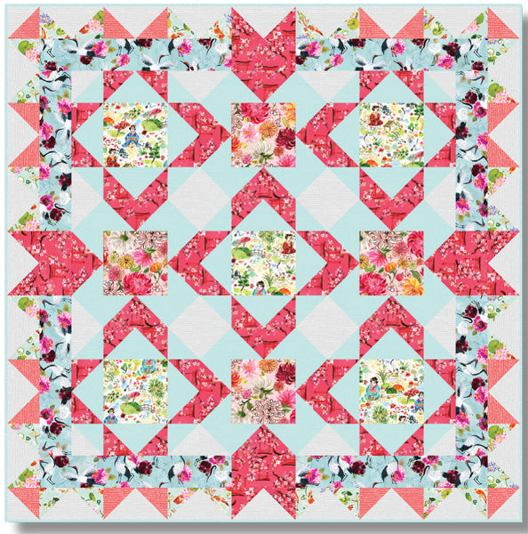 Comings & Goings Quilt TWW-0543e - Downloadable Pattern