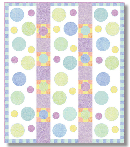 Bubbles of Happiness Quilt TWW-0560e - Downloadable Pattern