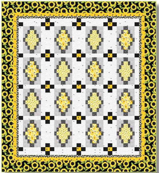 Be My Honeybee Quilt TWW-0607e - Downloadable Pattern