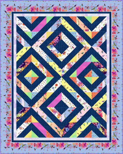 Full Bloom Quilt TWW-0632e - Downloadable Pattern