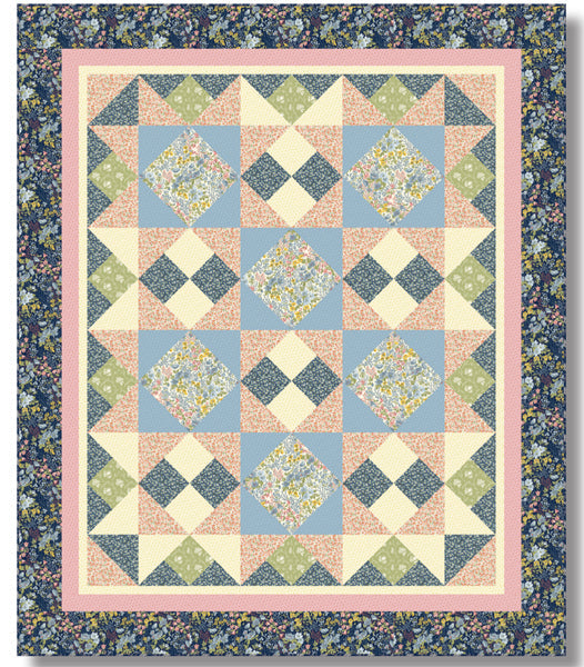 Botanical Gardens Quilt TWW-0644e - Downloadable Pattern