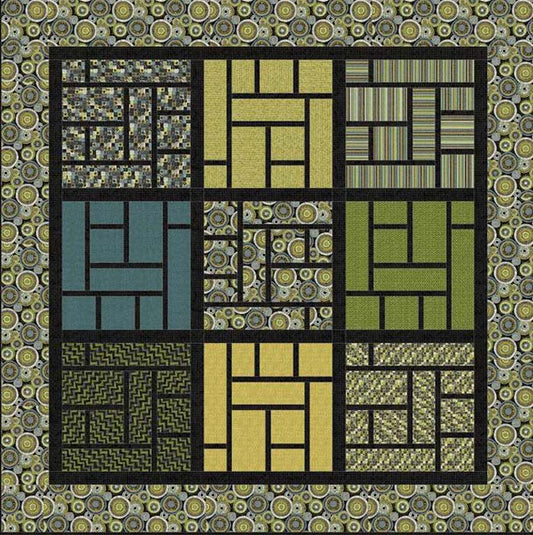 Mosaic Maze Quilt Pattern UCQ-P34 - Paper Pattern
