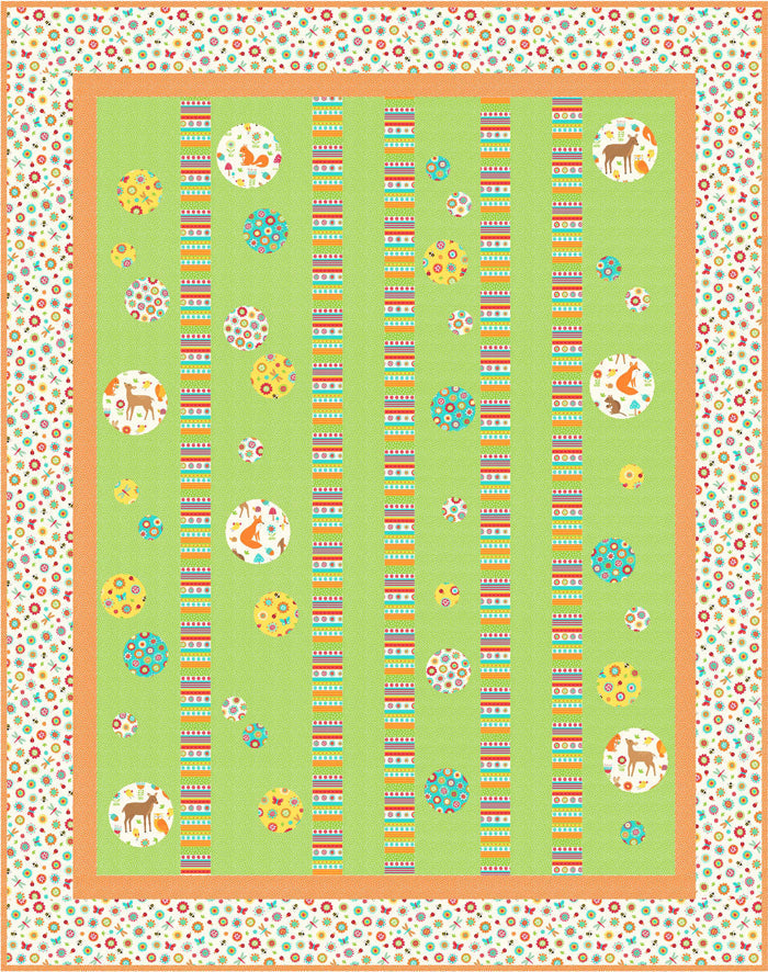 Hip Hip Hooray Quilt Pattern UCQ-P52 - Paper Pattern
