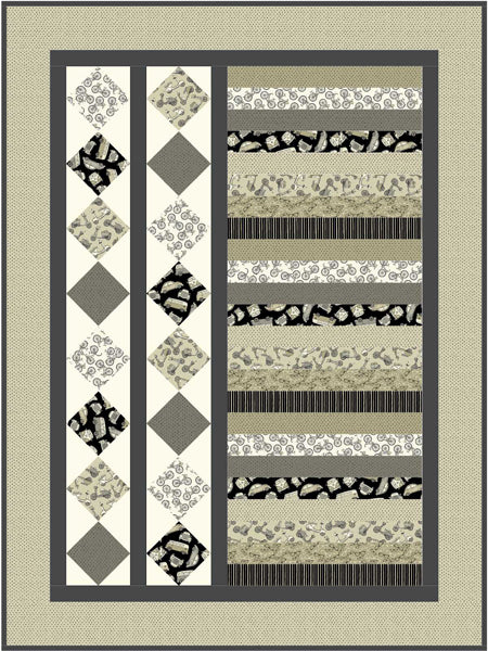 Away We Go Quilt Pattern UCQ-P57 - Paper Pattern