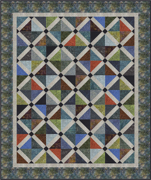 Sliced Tiles Pattern UCQ-P69 - Paper Pattern