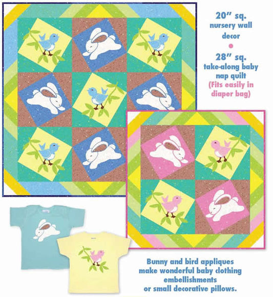 Twinkling Babies Quilt Pattern YF-107 - Paper Pattern
